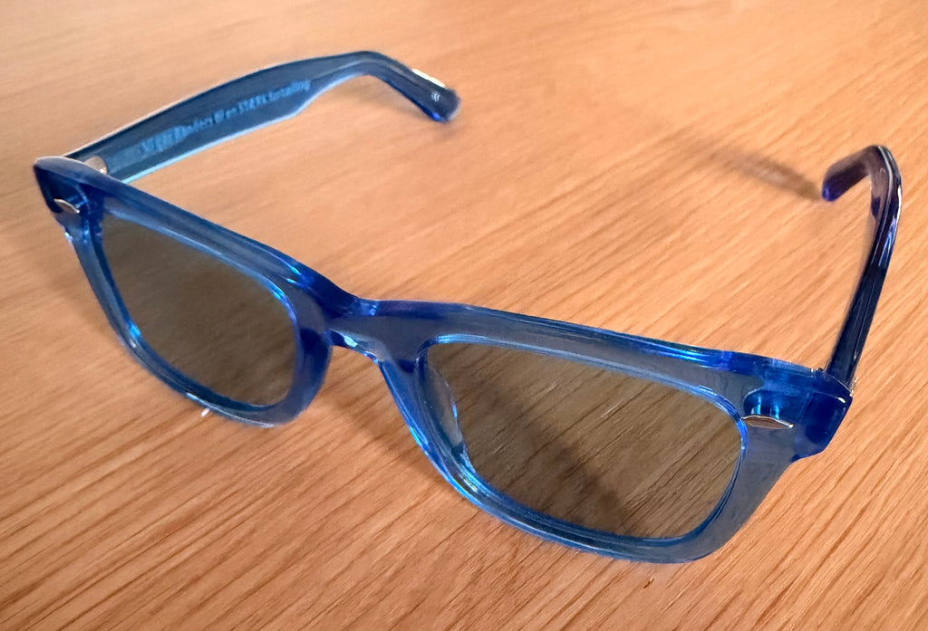Blå Vibes solbrille