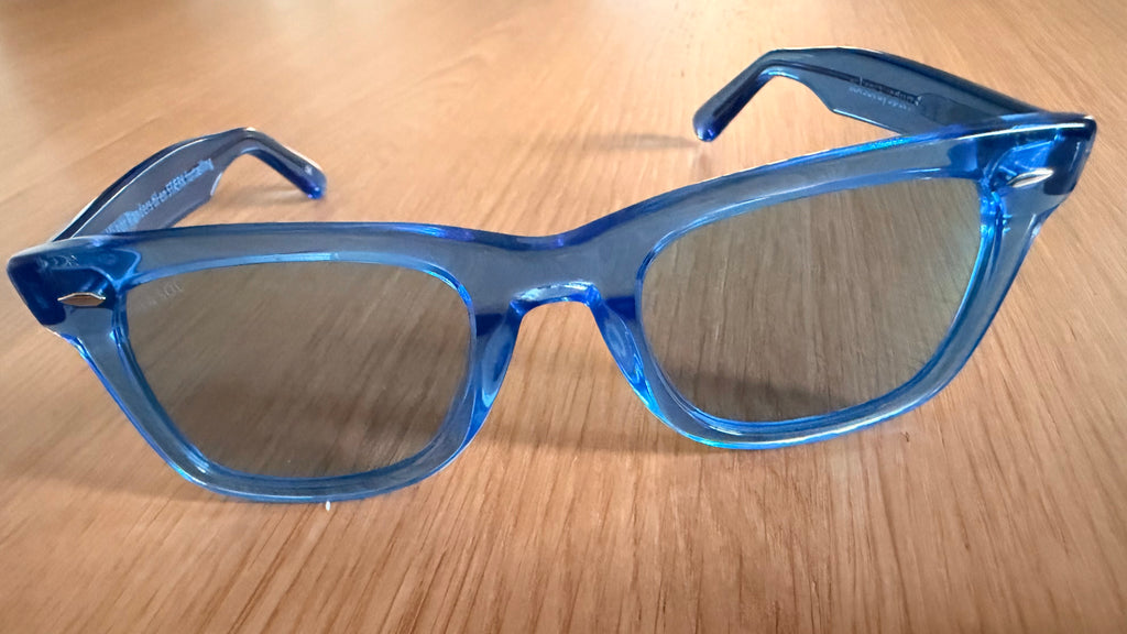Blå Vibes solbrille