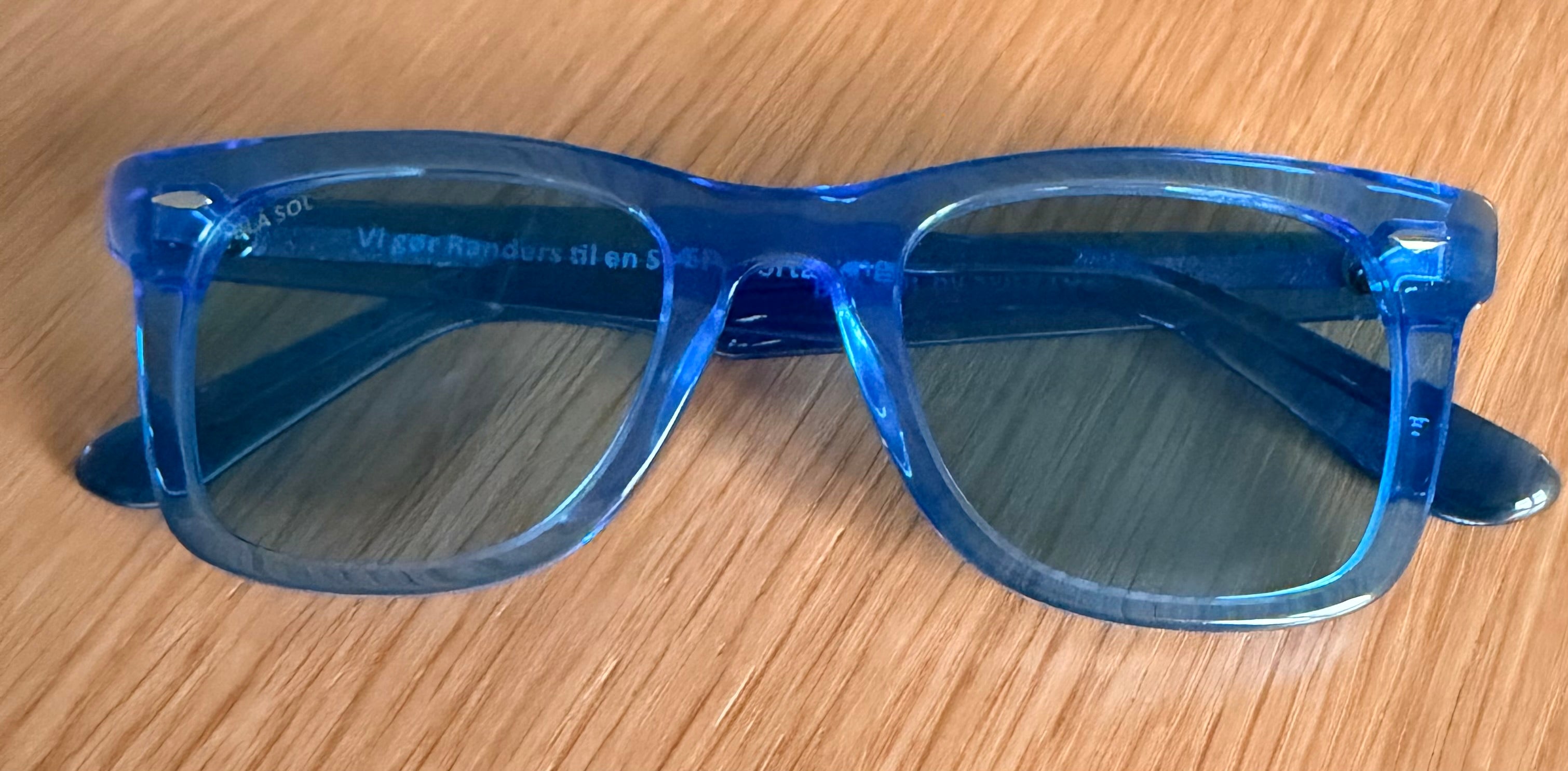 Blå Vibes solbrille