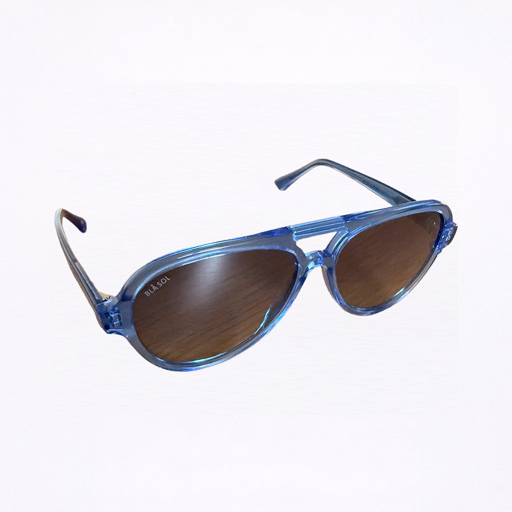 Blå Blink solbrille